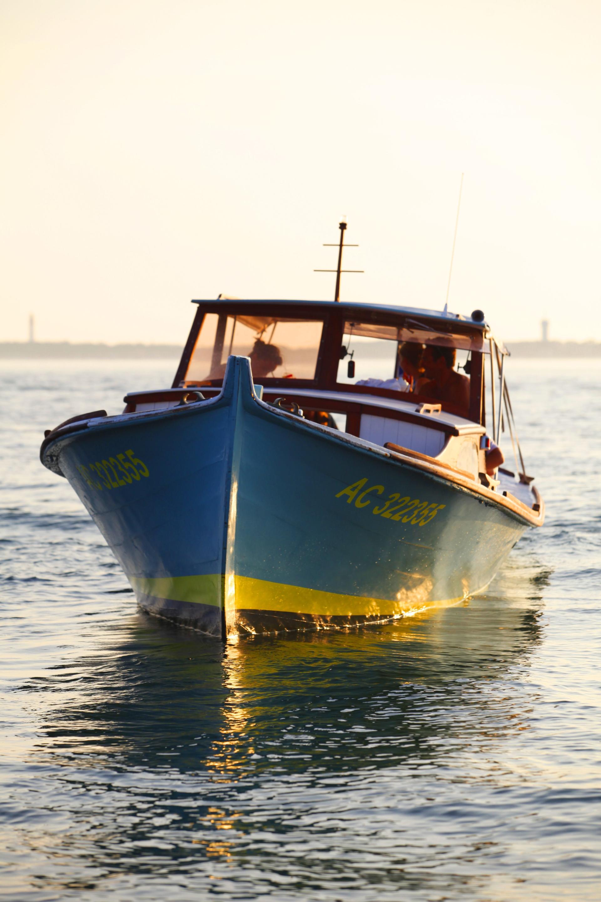 Bateau grenouille James Bleu main image 0