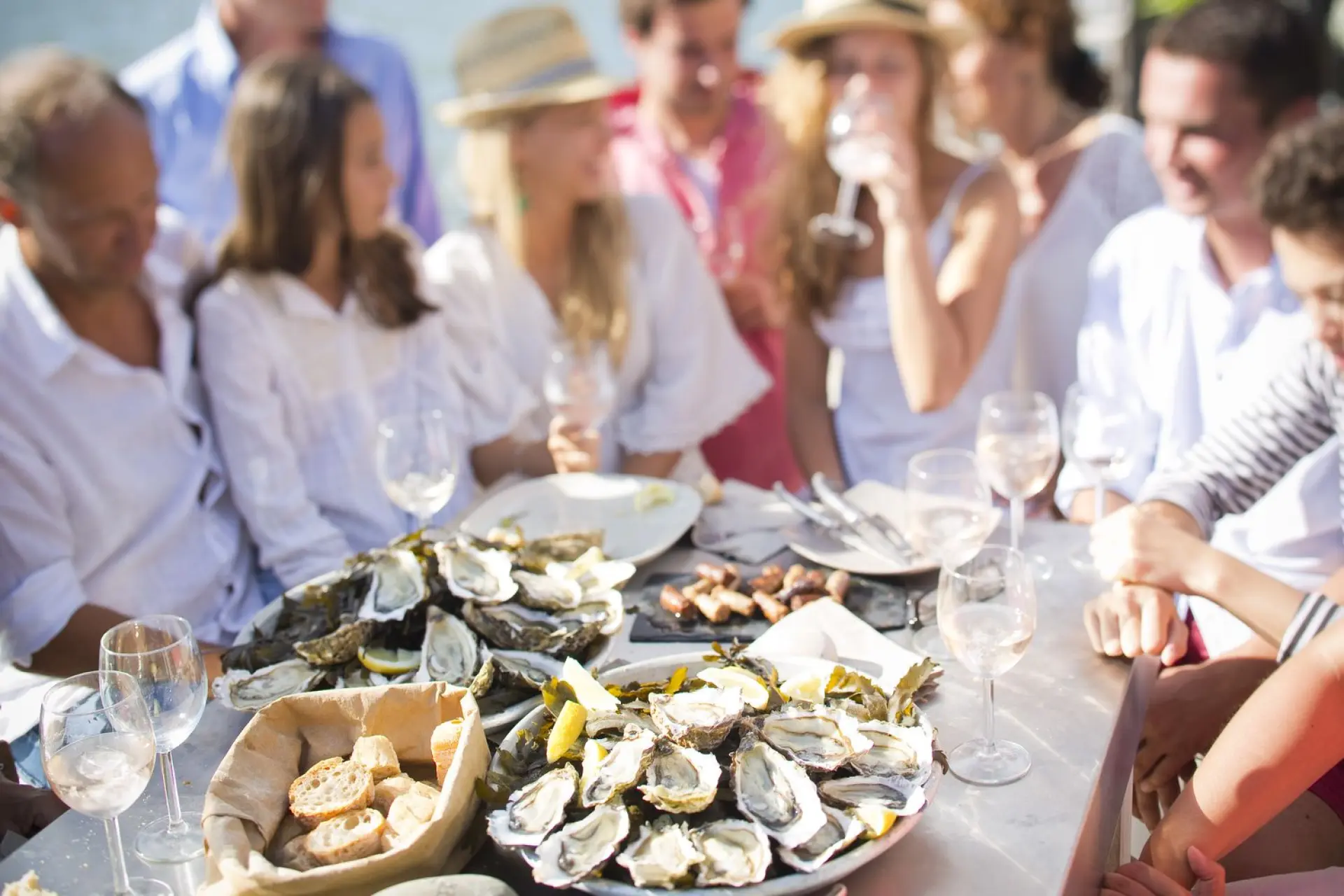 Degustation Huitres Famille - Cottereau