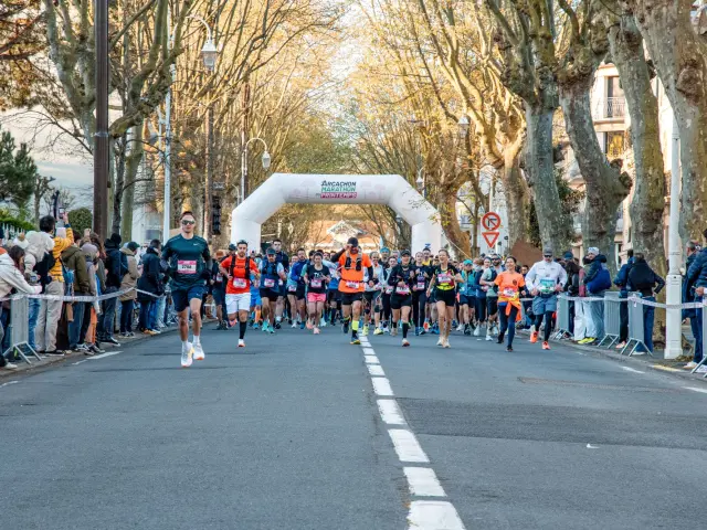 Départ du Marathon Benjamin Capdevielle 2026